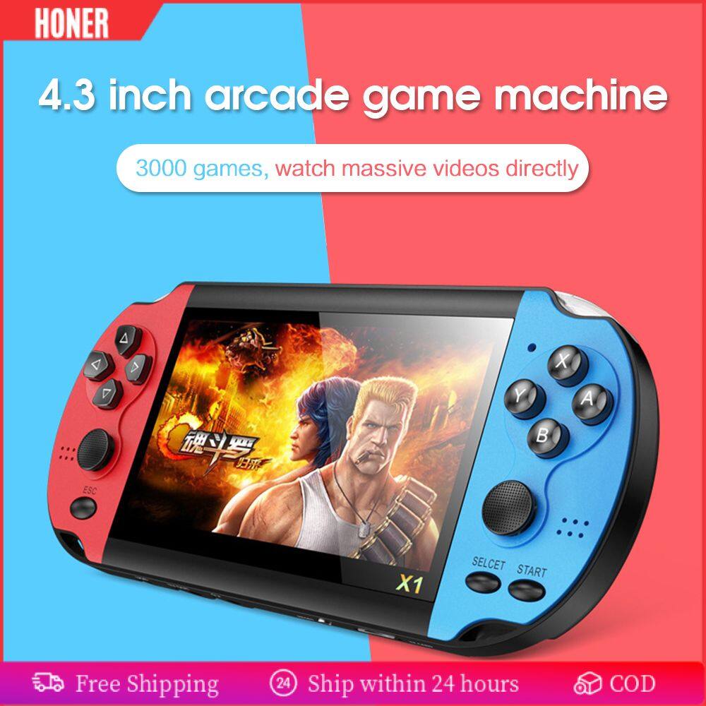 >> BÁO GIÁ MÁY CHƠI GAME PSP CẦM TAY 8GB MÁY CHƠI GAME CẦM TAY TÍCH HỢP 1000 TRÒ CHƠI 4.3 | Shopee Lazada Sendo Tiki mới nhất 84 HONER -- X1 Tích Hợp 10000 Trò Chơi Máy Chơi Game Cầm Tay Video Di Động Máy Chơi Game Cầm Tay Hoài Cổ Cổ Điển Dual-Shake Máy Chơi Game Cầm Tay 4.3 Inch 8GB