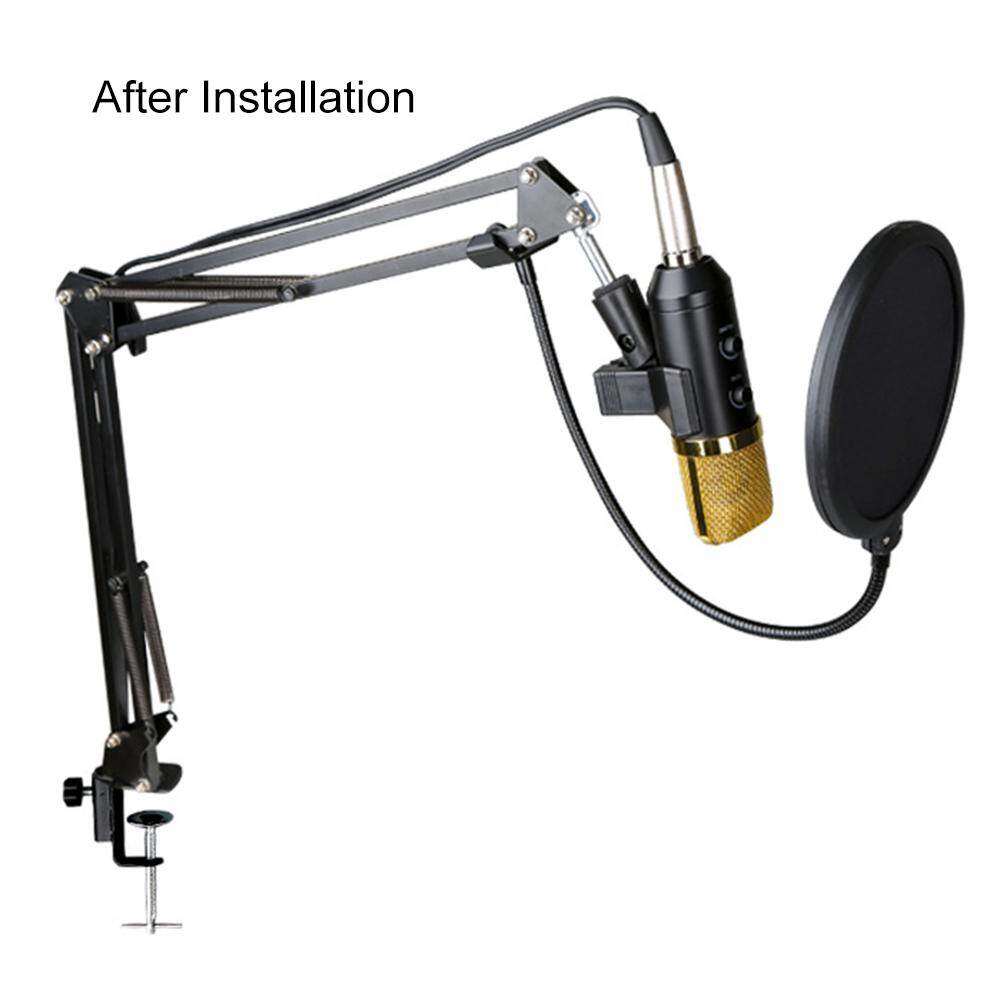 Suspension Microphone Kit USB Echo Recording Condenser Microphone Set Professional Computer