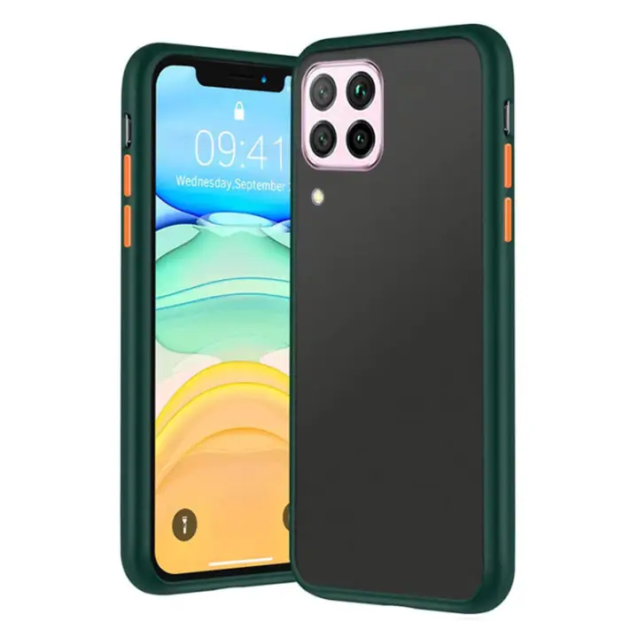 Half Transparent Casing Huawei Nova 7i 7 Se Case Non Slip Protective Silicone Phone Case Hp Huawei Nova7i Nova7 Se Casing Hard Cover Nova 7se Case Lazada Ph