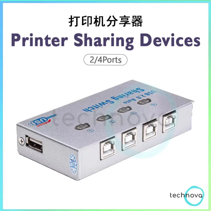 hub printer sharing