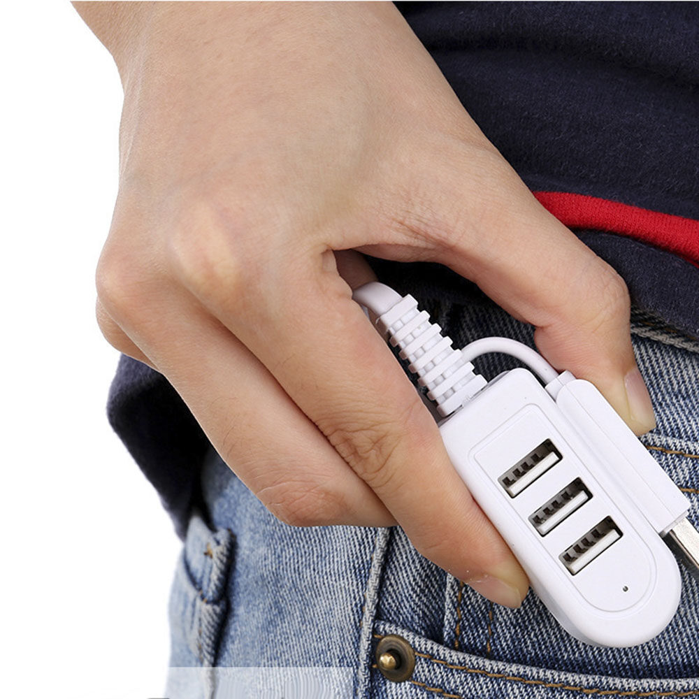 3-Port Multi-USB Hub Cáp Nối Dài Ngoài Chia 5V Để Thuận Tiện, Nhanh Chóng Và Thiết Kế Cá Nhân Hóa, Dành Cho Thiết Bị USB