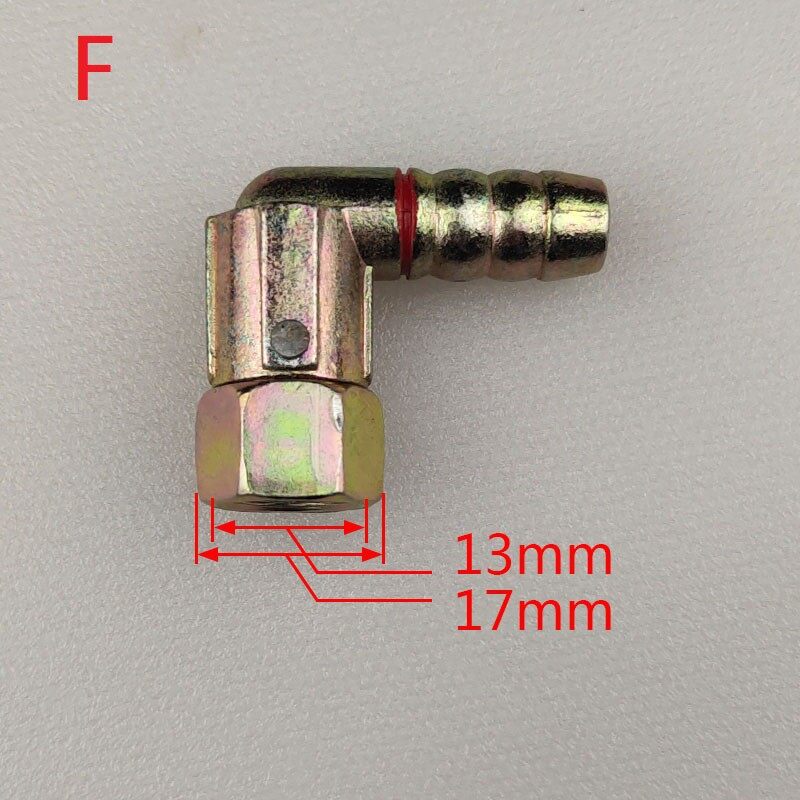 Universal Gas Cooker Stove Hob Inlet Joint Hose Connection L Shape Elbow Gas Stove Spare Parts