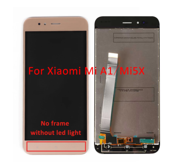 LCD with Frame For Xiaomi Mi A1  Mi 5X LCD Display Digitizer With Frame Complete LCD Touch Screen Panel Assembly