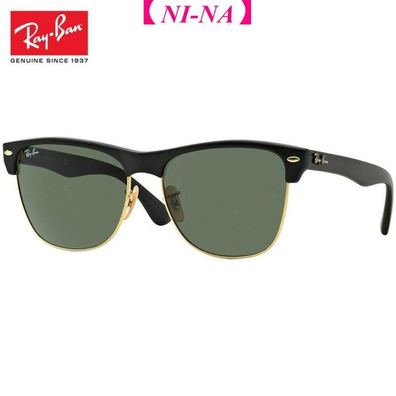 Giá bán 【NI-NA 】 【Bản Gốc】 Ray(2020) Kính Râm Ban Câu Lạc Bộ Quá Khổ Rb4175 877 Đen Xanh Cổ Điển G-15 Mới