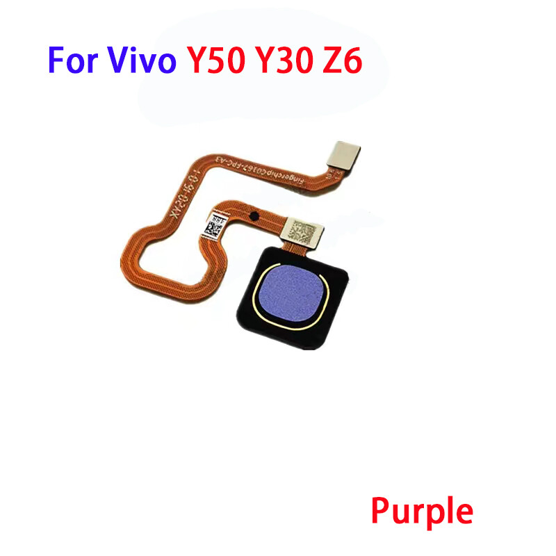 Cho Vivo Y50 y30 Z6 trở lại nút home Máy quét dấu vân tay Cảm biến phím trở về cáp dẻo Touch ID linh kiện sửa chữa