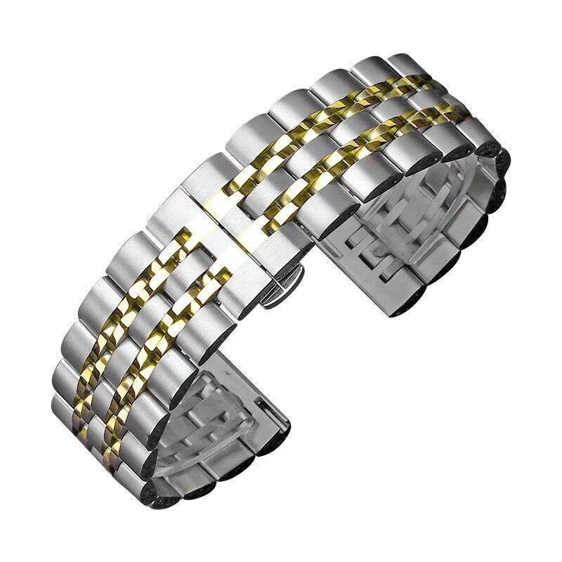 Stainless steel watch band 20/22mm For Samsung Galaxy Gear S3/S4/S2 Frontier/Classic replacement Watchband quick release