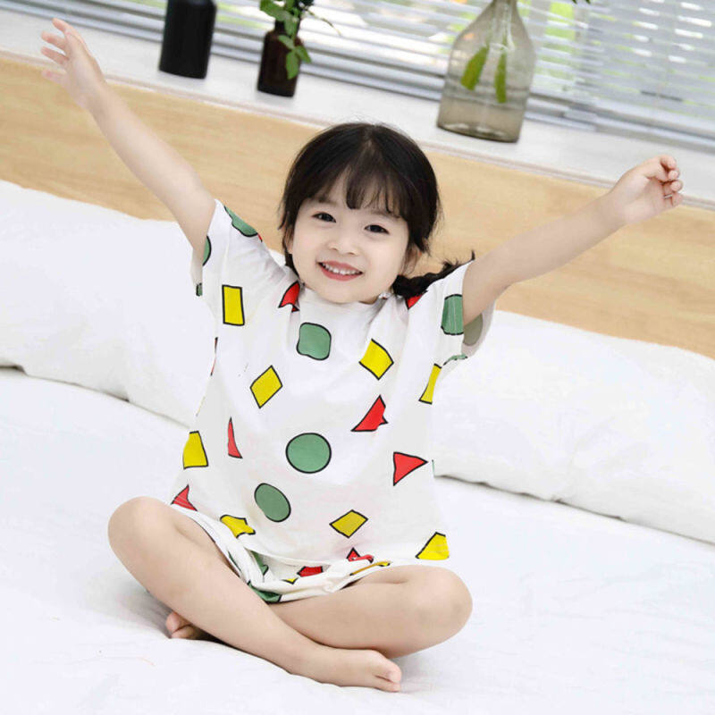 Nơi bán Bộ Đồ Ngủ Bộ Đồ Ngủ Trẻ Em Của Shinchan Bộ Đồ Ngủ Bé Gái Mùa Hè Bé Trai Vải Cotton Bộ Đồ Ngủ Bé Gái 13 Tuổi