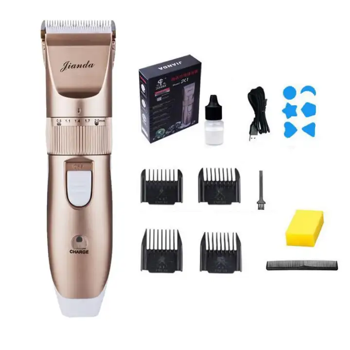 rechargeable men's grooming kit