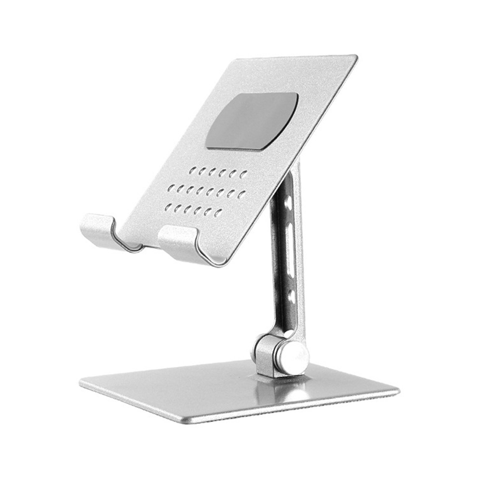 Large Storage Desktop Stand Foldable Adjustable Universal Tablet Holder Desk Bracket Smartphone Stand for Watching TV Desk Bracket Anti-scratch