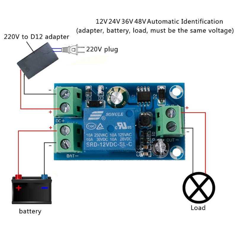 Power-OFF Automatic Switching Board UPS Emergency Cut-off Power Supply Module