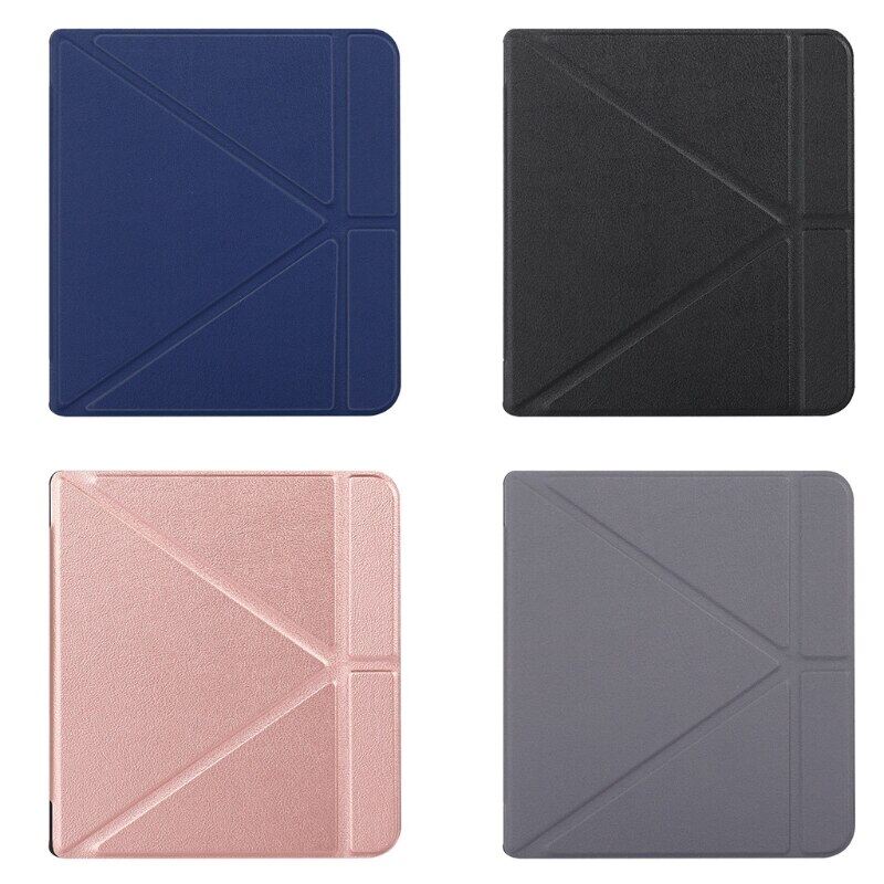 Slim Protective Case Convenient Stand锛唖leep/wake Cover For 7inch Kobo Libra H2o
