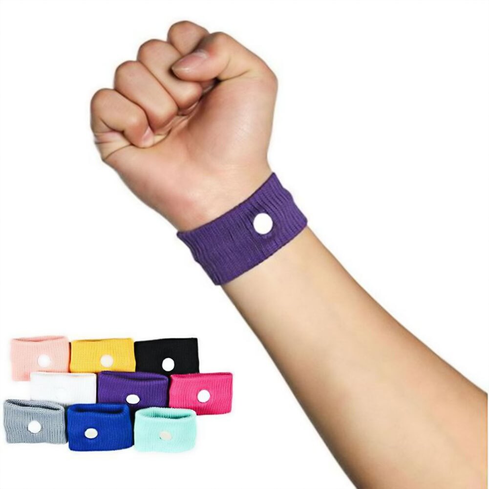 2Pcs Wrist Band Anti Nausea Wristbands Anti-motion sickness artifact anti-vomiting bracelet wrist strap Essential for motion sickness and seasickness