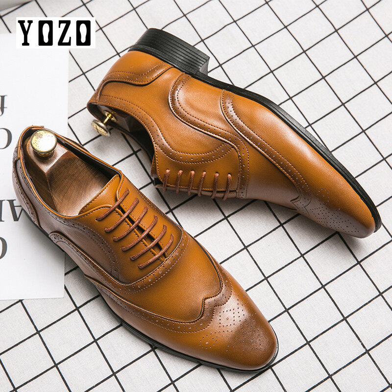 >> SO SÁNH GIÁ GIÀY TÂY OXFORD NAM TPHCM | Shopee Lazada Sendo Tiki 26 Giày Oxford Nam Cổ Điển Sang Trọng YOZO Giày Công Sở Cho Nam Giày Nam Trang Trọng Giày Da Giày Cưới Nam Giày Công Sở Nam Trang Trọng, Giày Da Cổ Điển Giày Tây Nam Oxford