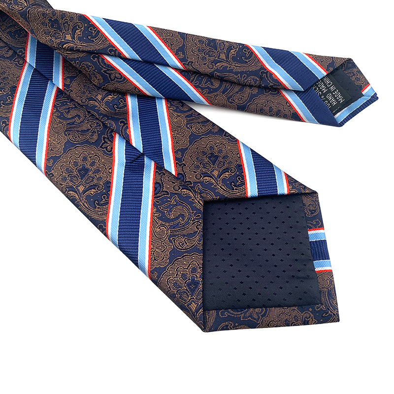 2021 New British Gentleman Striped Men's Tie