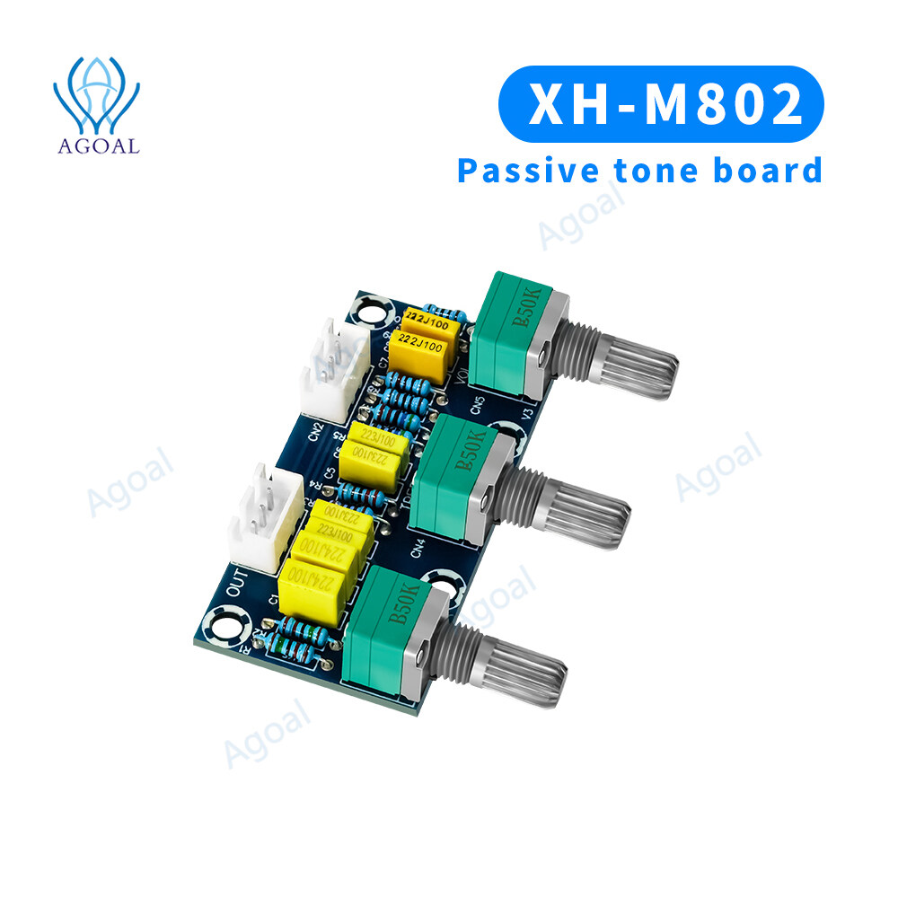 【ผลิตภัณฑ์ใหม่】 XH-M802 Passive HiFi Preamplifier Board พร้อม Treble ...