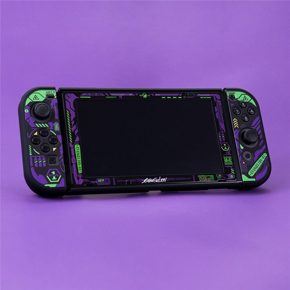 Thiết Kế Evangelion Cho Máy Chơi Game Nintendo Switch & Joy-Con Joypad Ốp Bảo Vệ Trò Chơi NS Sáng Tạo Vỏ Máy Chủ