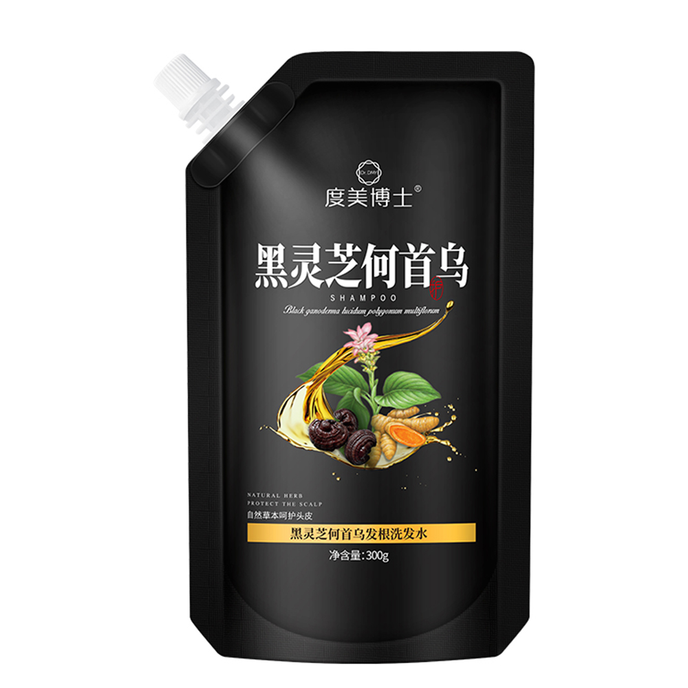 Đen Ganoderma polygonum multiflorum dầu gội dầu thực vật kiểm soát tóc đen chống Trắng Tóc chống gàu chống ngứa