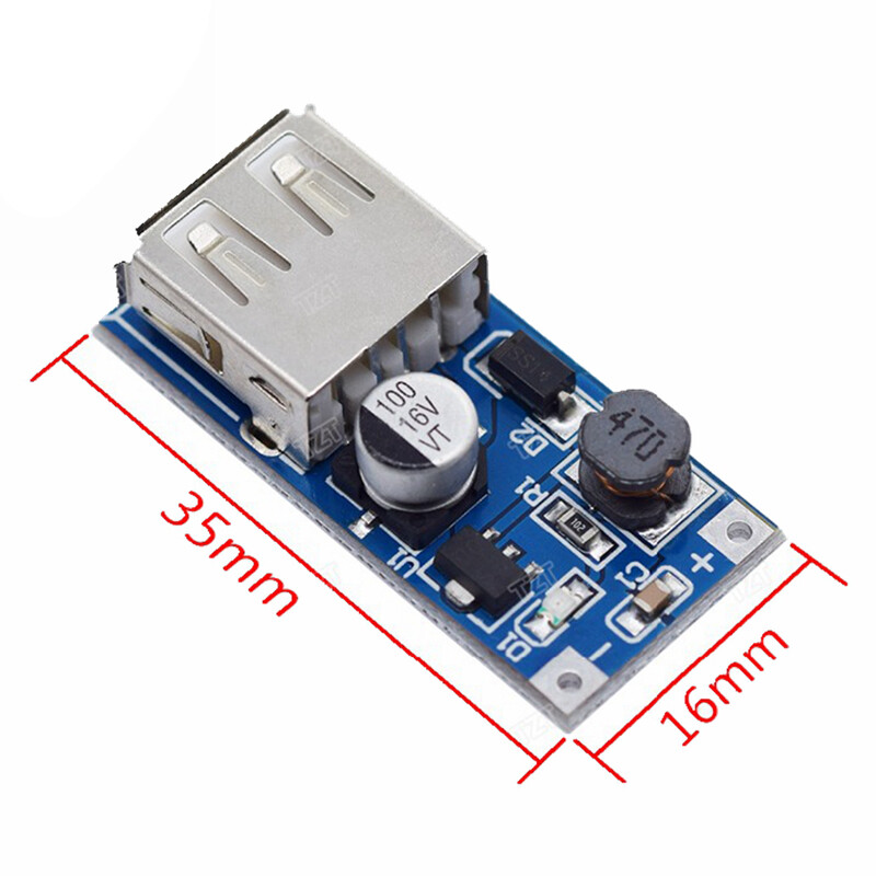 Booster board DC-DC 0.9V-5V to 5V boost converter power module