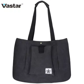 Vastar Tote Canvas Large Ms Bag School Work And Ping Dark Grey Vastar Tote Canvas Large Ms Bag School Work And Ping Dark Grey