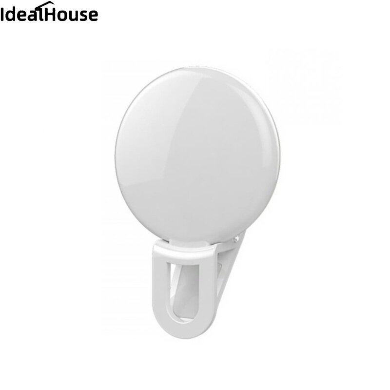 IDealHouseMini Selfie Lights Mobile Phone Lens Portable Selfie Ring Light Clip Led Selfie Lamp