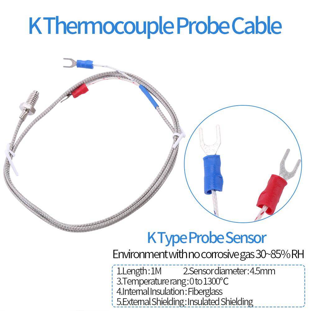 0℃~1300℃ Alarm REX-C100 Digital LED PID Temperature Controller Kits AC110V-240V