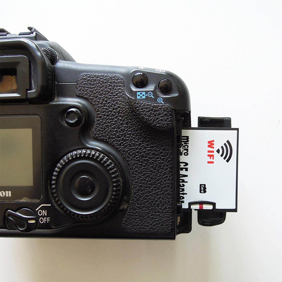 Micro SD to CF Card Adapter Memory Card Reader Converter for Canon / Nikon SLR Camera