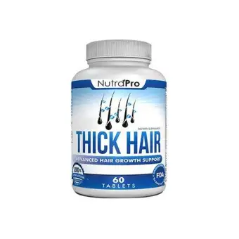Nutrapro Thick Hair Growth Vitamins Anti Hair Loss Dht Blocker