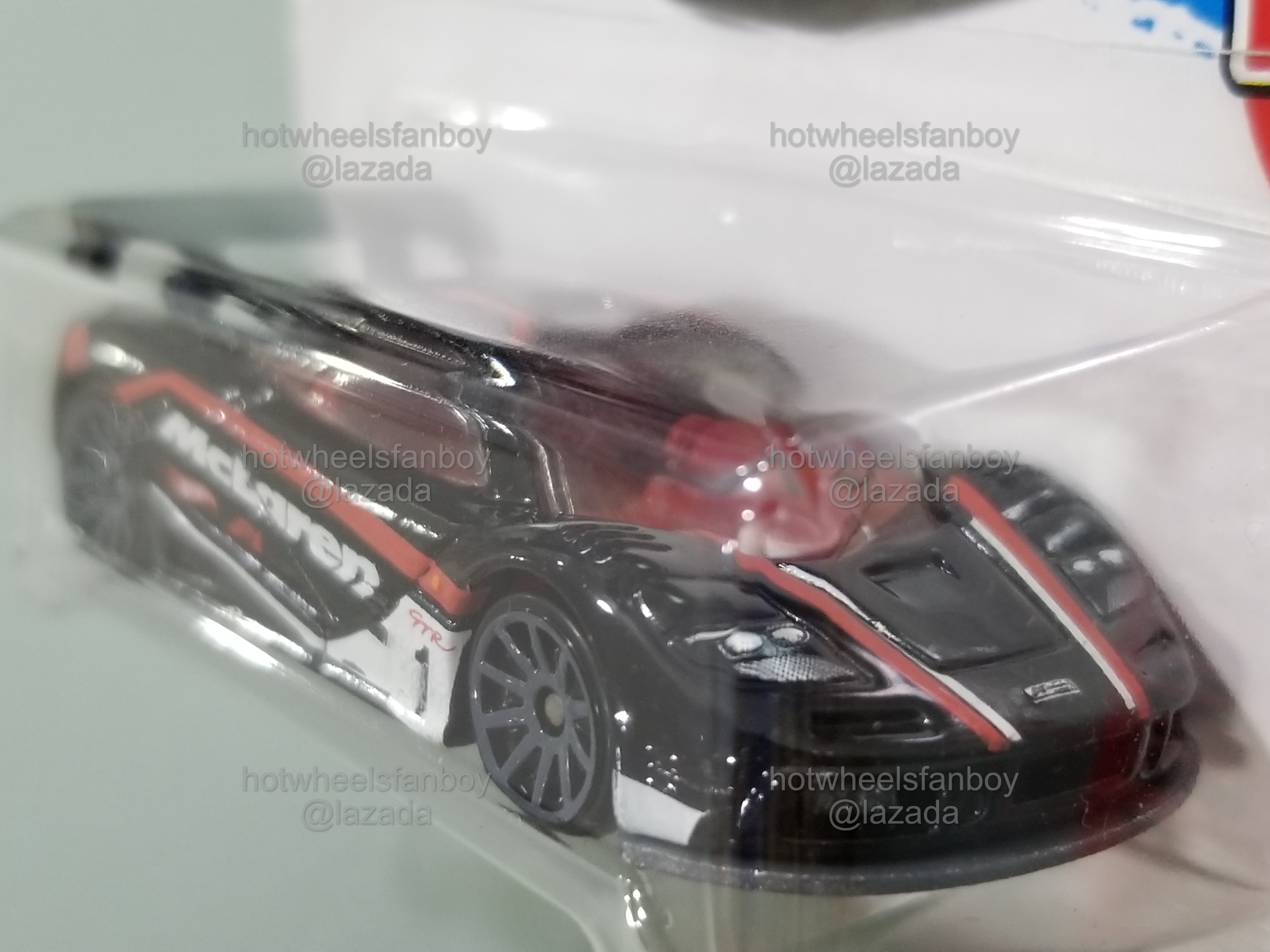 Hot Wheels Speed Machines McLaren F1 GTR - 1:64 Scale Premium Diecast Car (2011 Release) - View #11