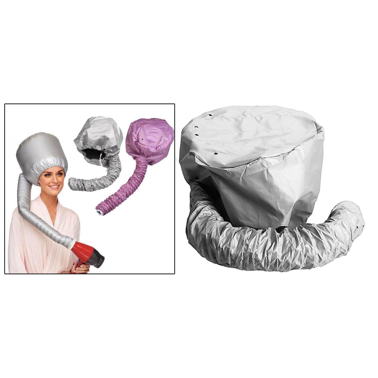 Lovely Homes Soft Bonnet Hood for Hand Held Hair Dryer Natural Curly Textured Hair