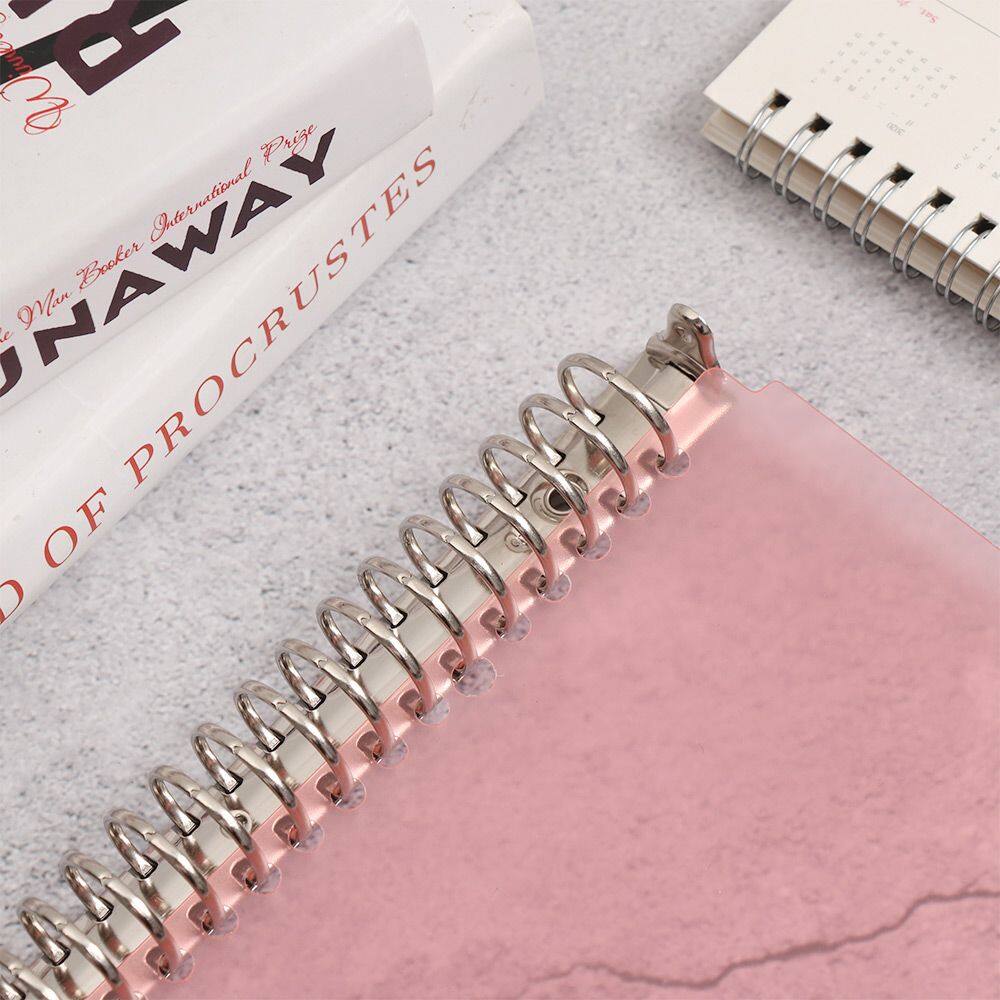 A5/A6/A7 New Metal Accessory DIY Notepad Ring Binder Loose-leaf File Folder Binder Clip Notebook Binding Hoops