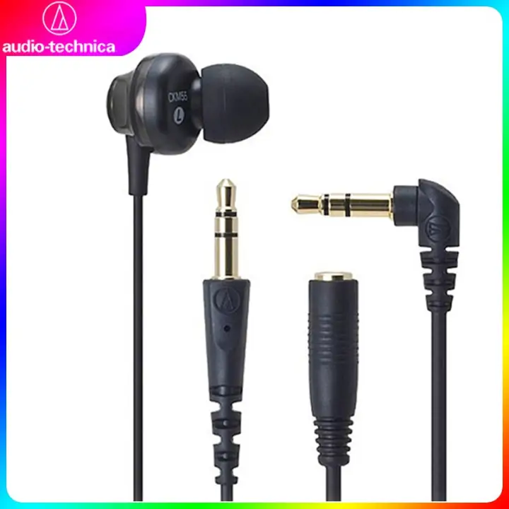 Audio Technica Ath Ckm55 3 5mm Wired Hifi Earphone In Ear Sports Stereo Hi Res Headset Hd Sound Earphone For Mobile Music Game Lazada Ph