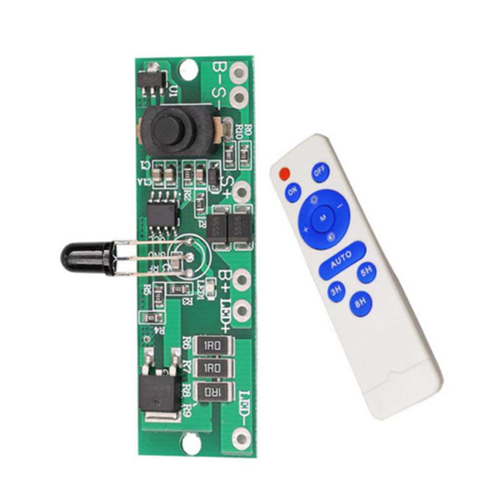 Bảng Mạch Đèn Đường Năng Lượng Mặt Trời 3.2V/3.7V Với Điều Khiển Từ Xa