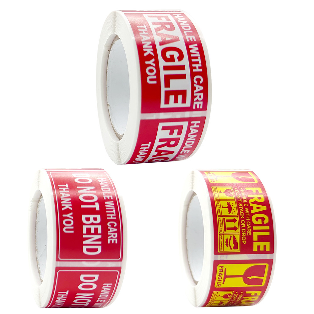 250Pcs/Roll Special Please Goods Handle Mark Shipping For Care Warning Label Fragile