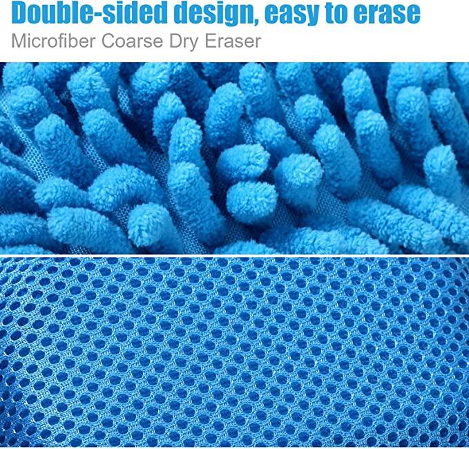 4 Pieces Whiteboard Eraser Classroom Blackboard Erase Accessory Wiping