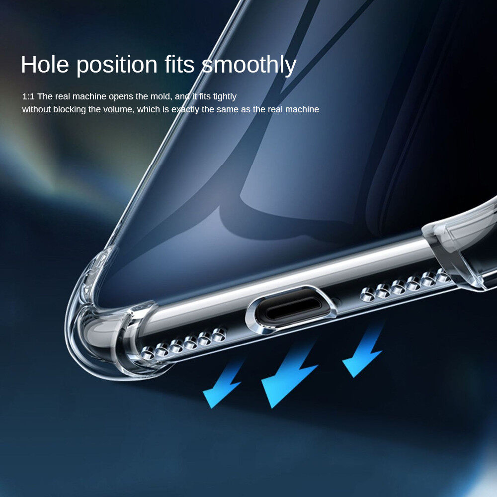 For iphone 12 pro max Clear  Shockproof Case For iphone 12 Pro Max 12pro 12max 12 Mini  Silicone TPU Soft protector Back Cover