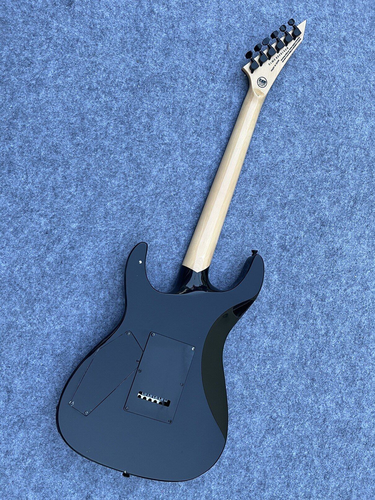 Black ESP Kirk Hammett Metallica Ouija Electric Guitar Humbucker