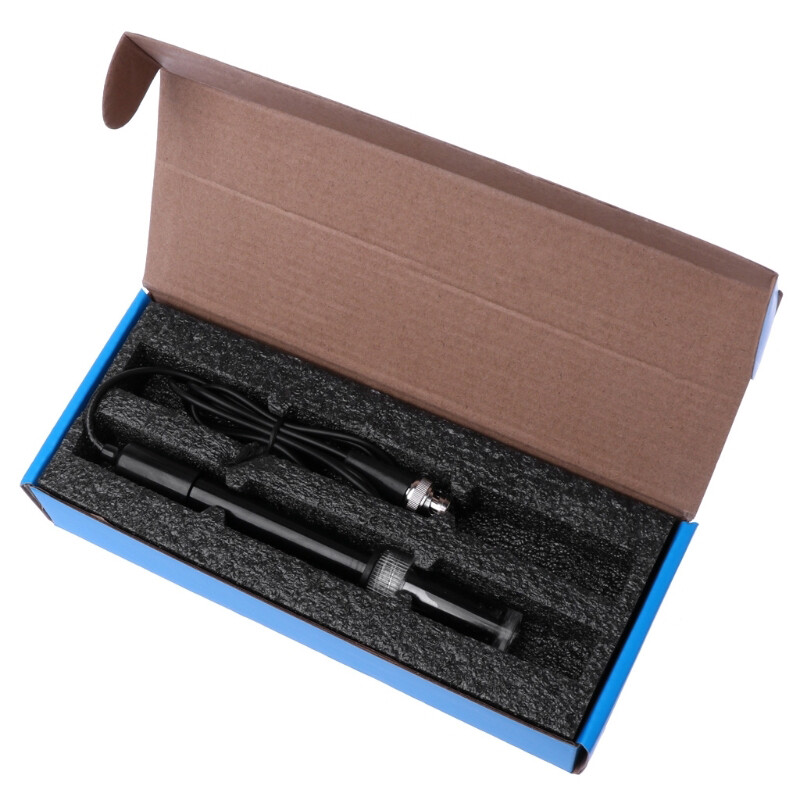 PH Electrode Sensor PH Meter Tester 0-14 Value Hydroponic Sensor BNC Connector Probe Detection Non-rechargeable