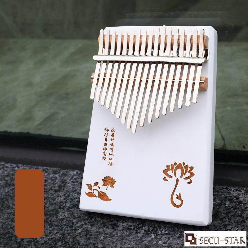 SECU-STAR 17 Key Finger Percussion Instrument Wooden Kalimba Thumb Piano with Accessories Malaysia