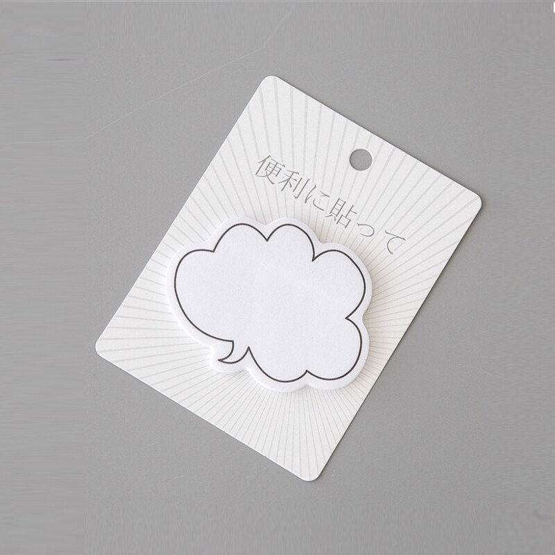 Random 1 Pc Cute Sticky Notes Pad Simple Memo Sticky Note Office Memo Guest Book