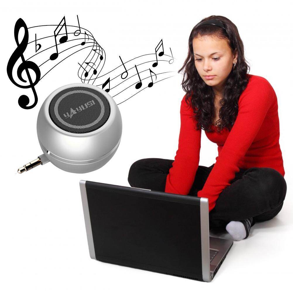 A5 Mini Speaker 3.5mm Jack AUX Stereo Music Audio Player for Phone Notebook