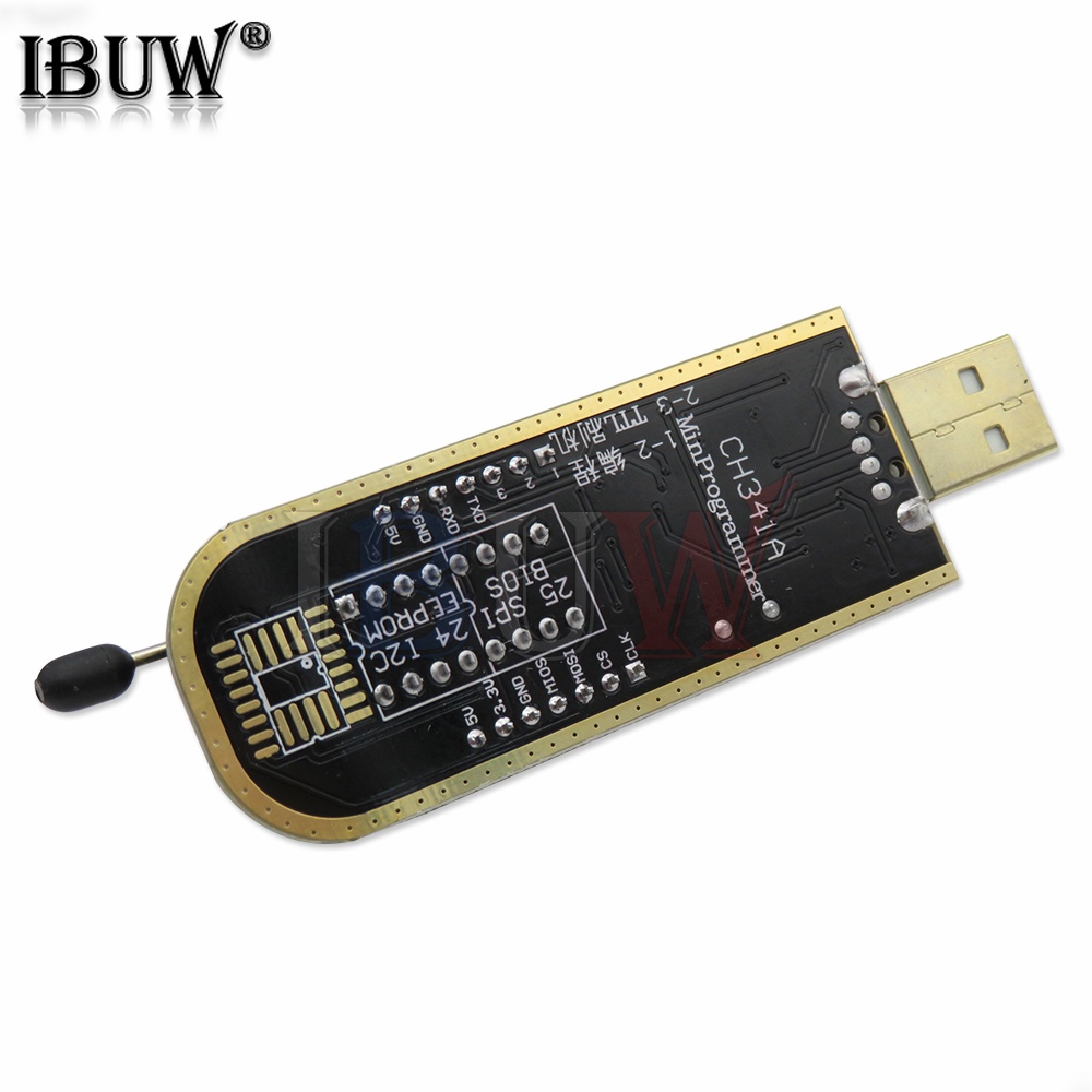 1pcs ch341a 24 25 loạt EEPROM Flash BIOS Bộ lập trình USB Mô-đun + soic8 SOP8 kẹp thử cho EEPROM 93cxx/25cxx/24Cxx