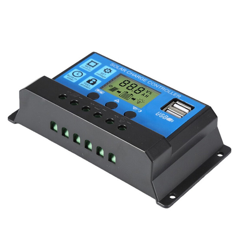 [Flash Sale] Solar PV Charge Controller 30A/20A/10A 12V 24V with LCD display Battery Charger