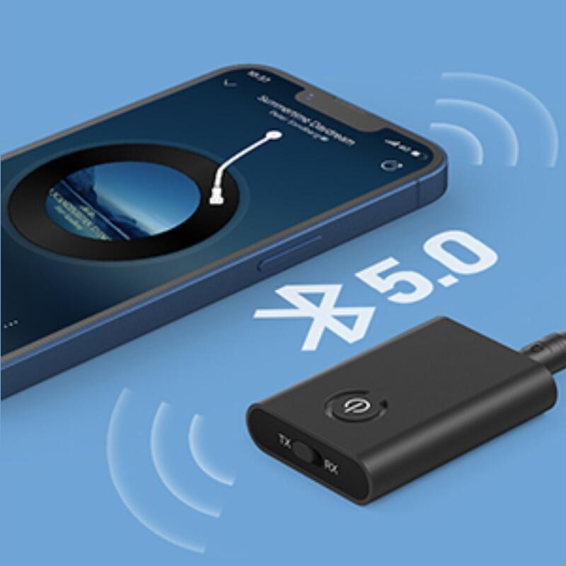 Taotronics TT-BA07 Bluetooth 2-In-1 5.0 Transmitter/Receiver With Display Screen 3.5Mm Audio Wireless Adapter For Home TV