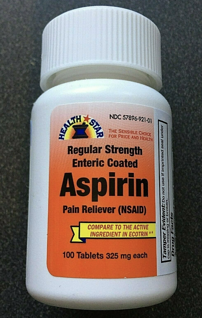 [Ready Stocks] Health Star Aspirin 325mg, 100 Tablets, Pain Killer ...