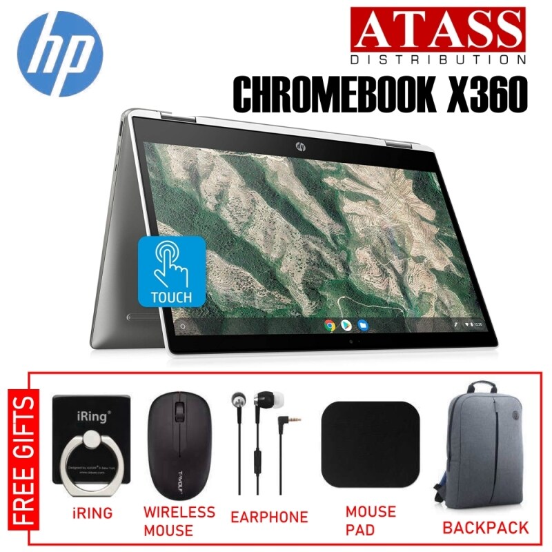 HP Chromebook X360 11 G3 (43N32PA#UUF) - (11.6 HD IPS Touch/ Celeron N4020/4GB DDR4/32GB eMMC/Chrome OS) LAPTOP Malaysia