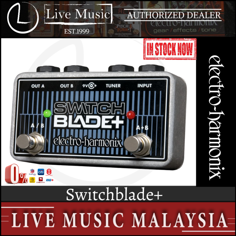 Electro Harmonix Switchblade+ Channel Selector Footswitch Malaysia