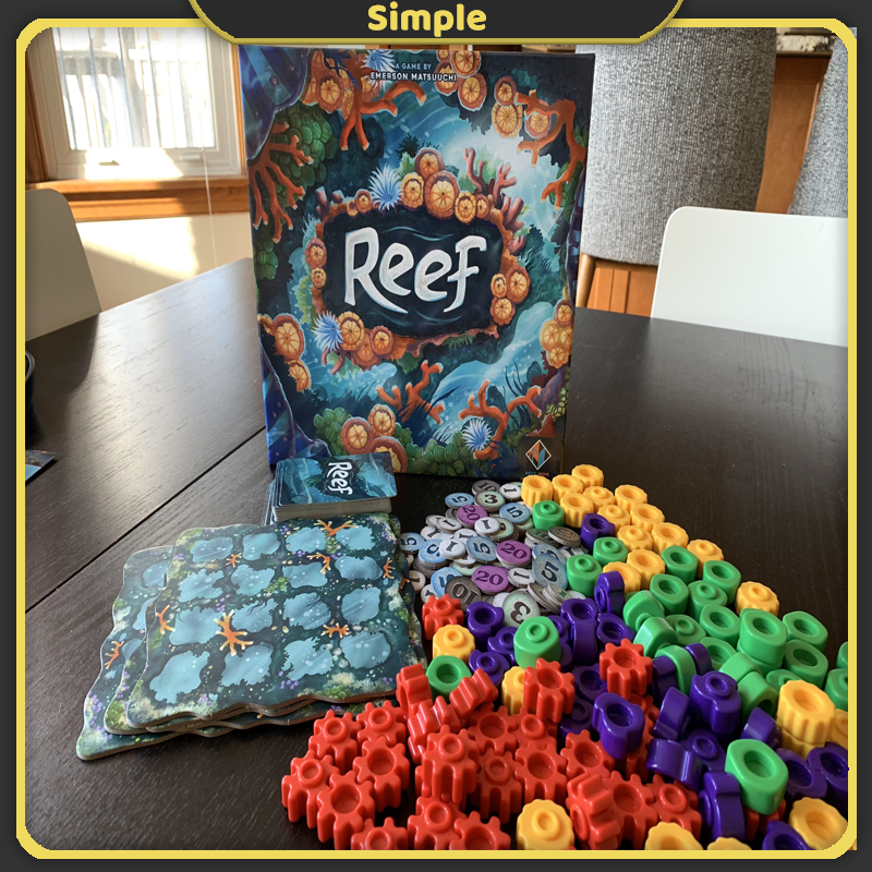 Reef Board Game English Version Family Party Board Game