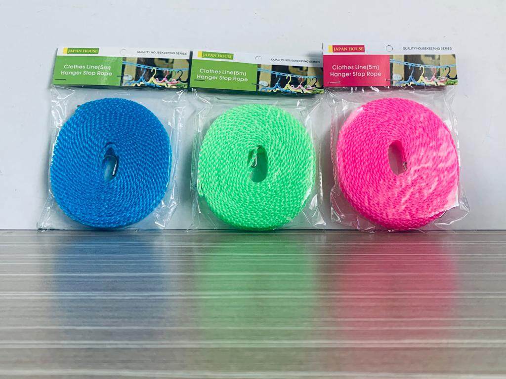 Clothes Line Hanger Stop Rope (5m) Lazada