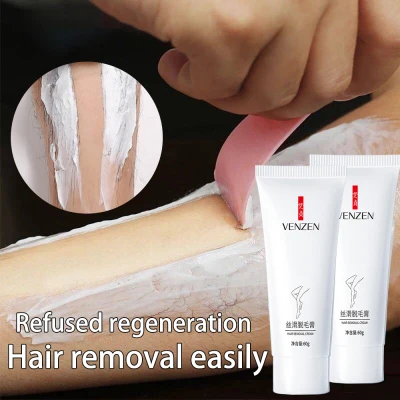Permanent hair removal cream Quick Hair Removal wax hair removal Painless hair removal Whole body hair removal on armpits, legs, and private parts No residue after hair removal