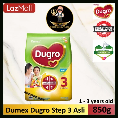 Dumex Dugro 3 (Asli/Madu) (850g) Exp: 01/2022 (Original / Honey)